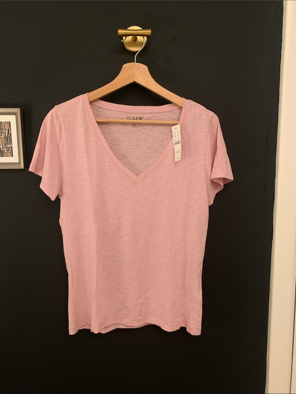 J.Crew vintage cotton v-neck NWT